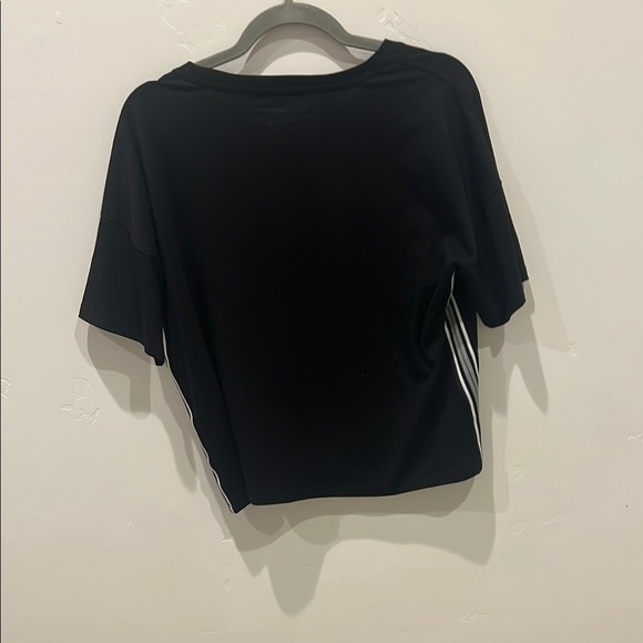 Tommy Hilfiger Black Tee with Logo and Stripes - Picture 4 of 4